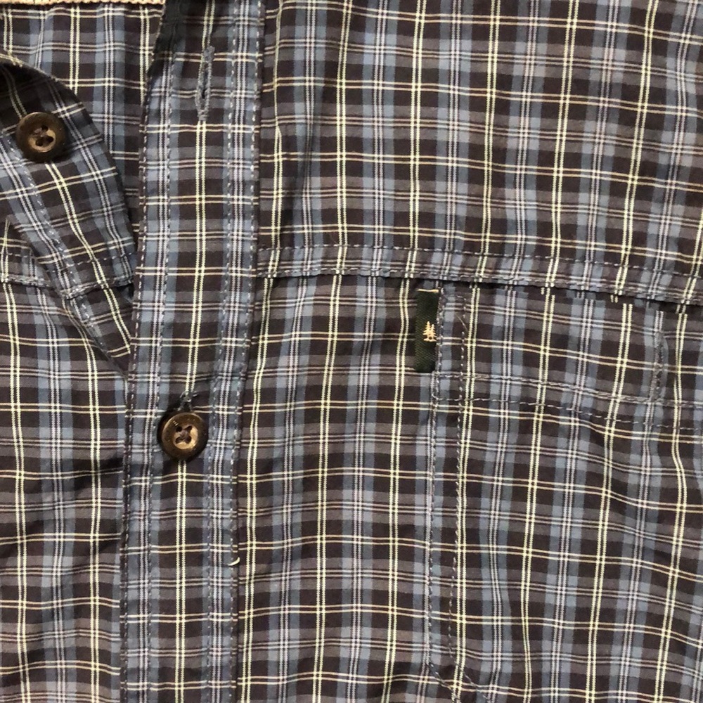 Blue button down medium - Picture 3 of 4